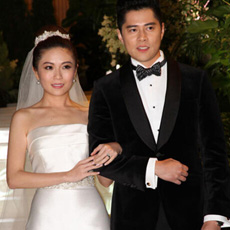 港星徐天佑结婚现场感动落泪 老婆咆哮快