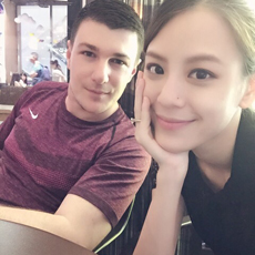 J女郎江语晨结婚 老公系美籍机师Josh An