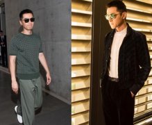 胡歌大热天穿天鹅绒　惊艳亚曼尼很东方