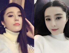 范冰冰素颜乱发遛狗！网友惊呆：穿麻布