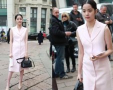 16岁欧阳娜娜脱嫩味　粉红洋装转大人仙