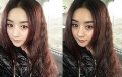 赵丽颖自爆P图对比照！白嫩皮肤转黄脸