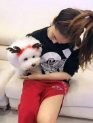 呸姐想恋爱了？在家穿邱比特开衩裙搞性