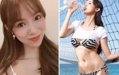 茵茵脱掉潜水装　一转身…泳衣狂露D奶侧