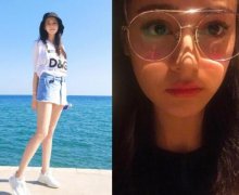 迪丽热巴七夕晒美照！无辜脸自拍：散发