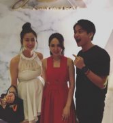 <b>方志友挺5月大肚喝喜酒　透视爆乳洋装超</b>