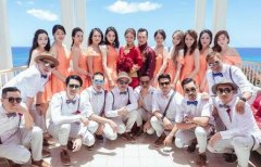 <b>安以轩10伴娘团强大！陈乔恩露逆天锁骨</b>