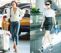 路边就是伸展台！宋茜勒腰秀美腿　大胜