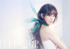 陈乔恩剪浏海减龄秀透视白纱裙加码钱币