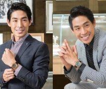 蓝钧天戴上萧邦新表珠联壁合　大赞实用