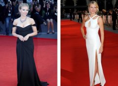 女星爱牌VERSACE　打造优雅史嘉莉乔韩森